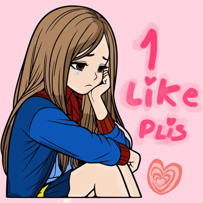 a realistic girl with depression