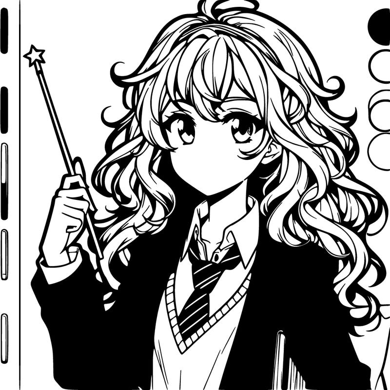 hermione granger anime