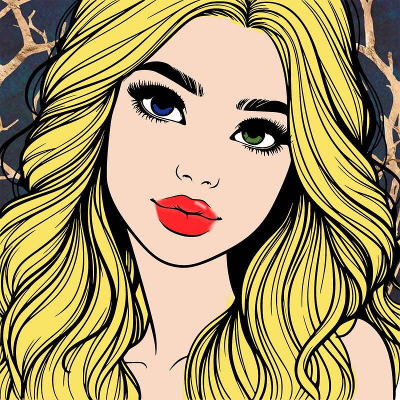 beautiful realistic girl