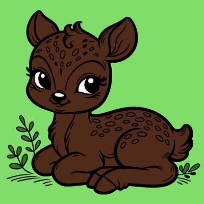 baby deer