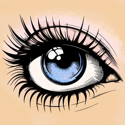realistic eye