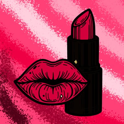 lips and lipstick