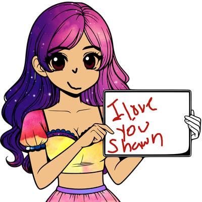 realistic pretty girl holding blank sign