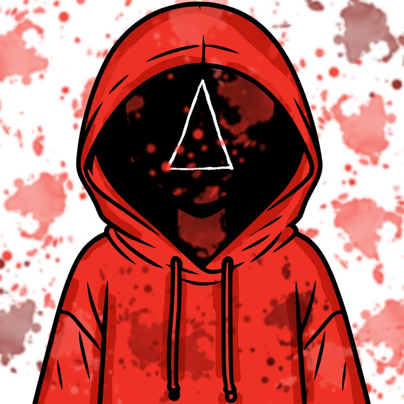 faceless girl in hoodie