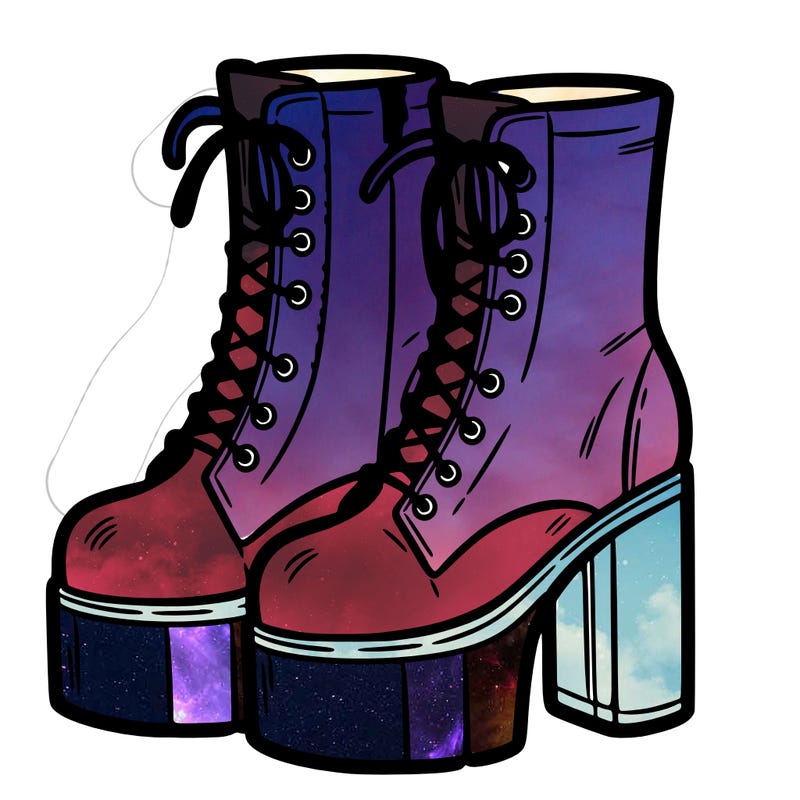 boots with a heel bottom