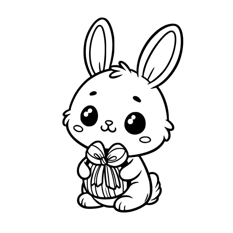 cute bunny easter
