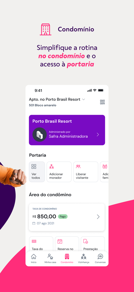 Gruvi - Gruvi app dashboard for managing building access and monthly maintenance fees