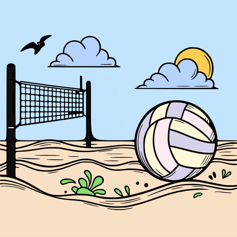 beach volleyball