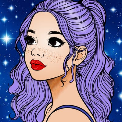 beautiful realistic girl