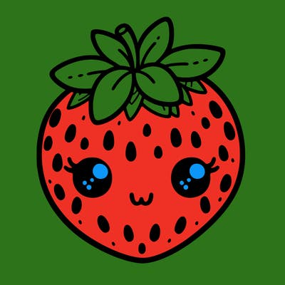 cute strawberry