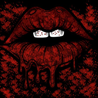 lips that look realistic and drip