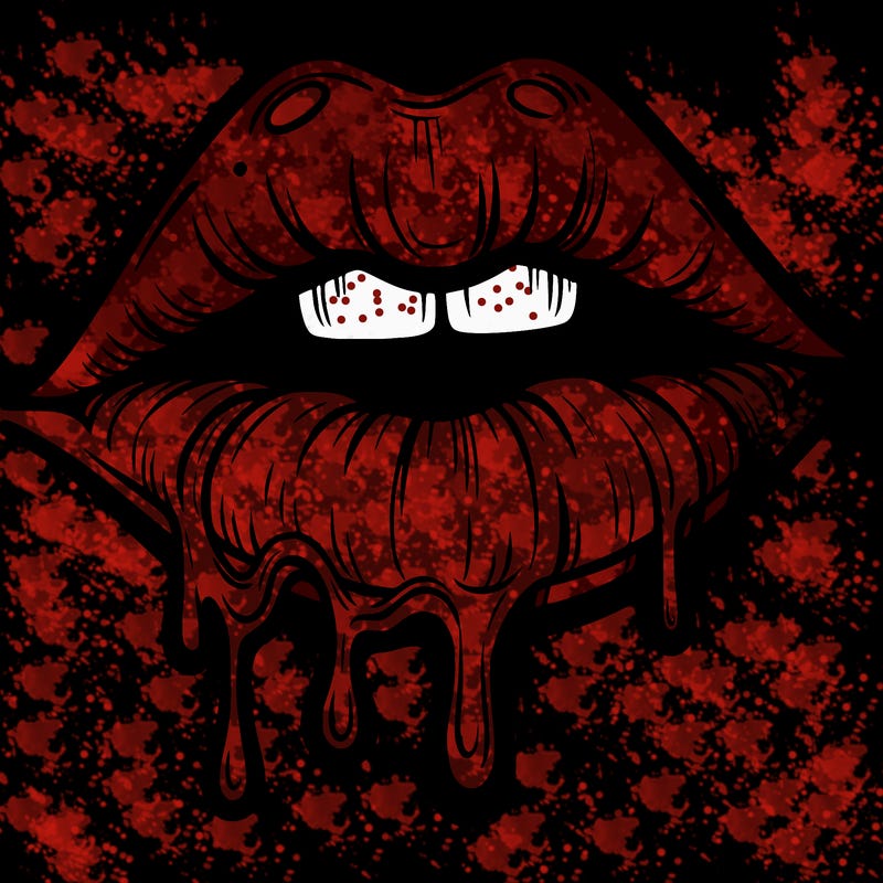 lips that look realistic and drip