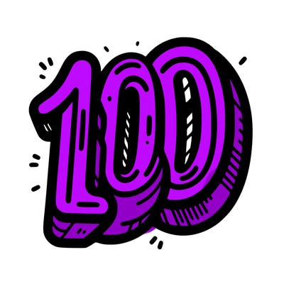 100