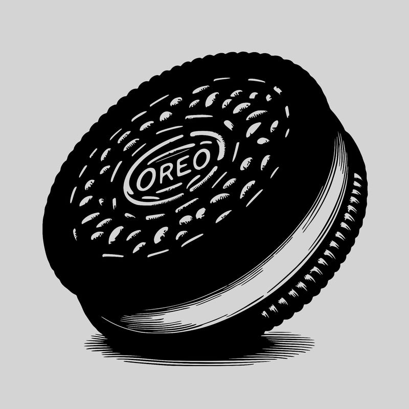 realistic oreo