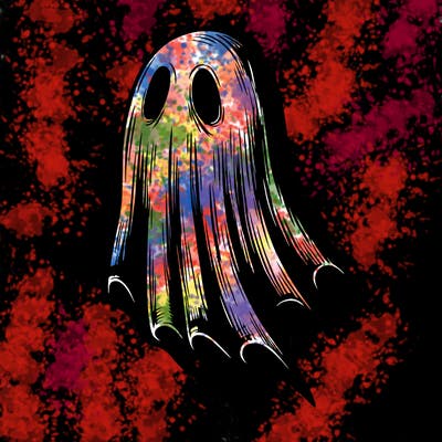 realistic creepy ghost
