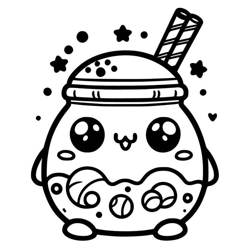 cute boba