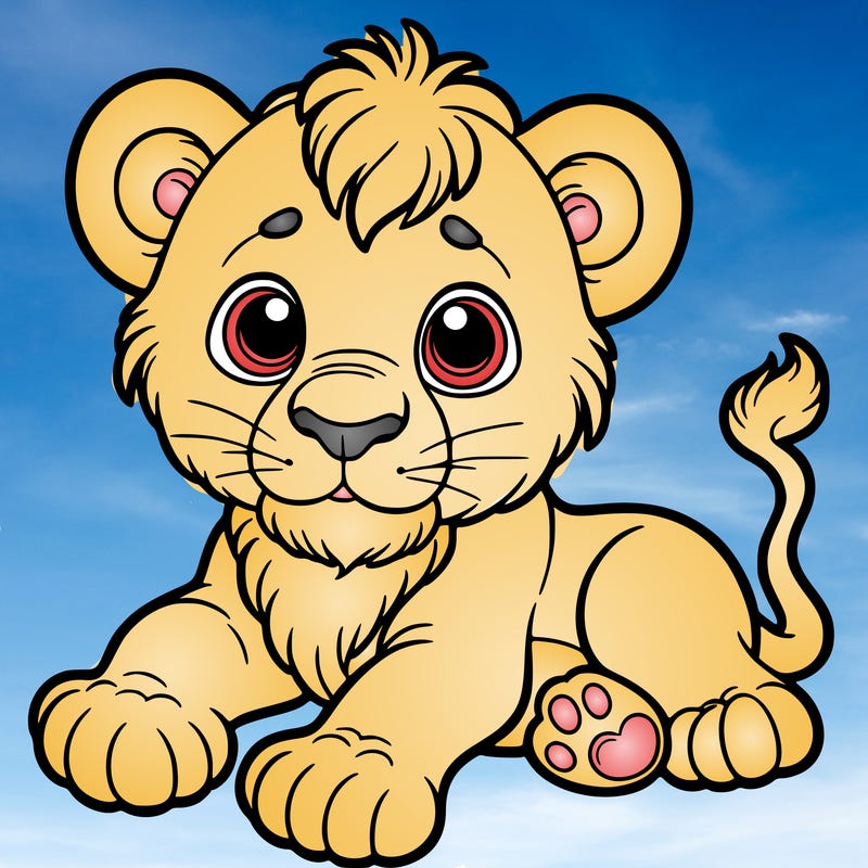 lion cub
