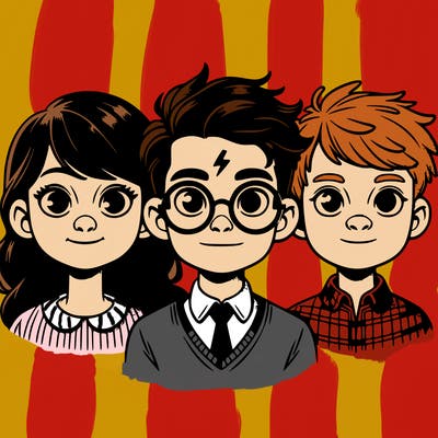 harry potter hermione granger ron weasley