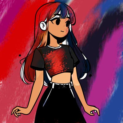 girl in a cute crop top
