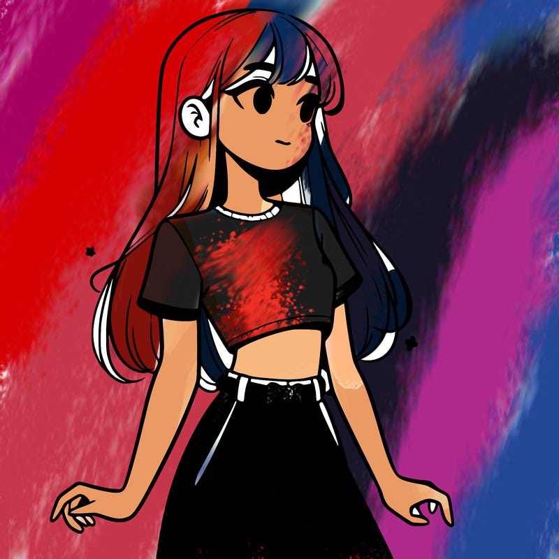 girl in a cute crop top