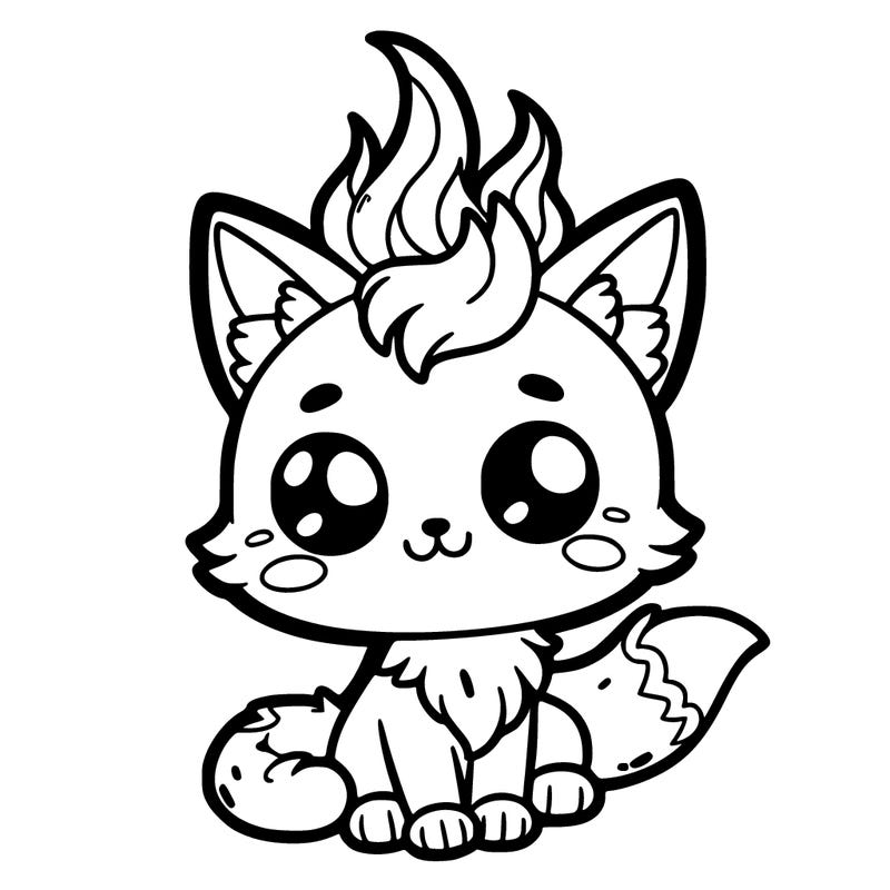 firecat cute