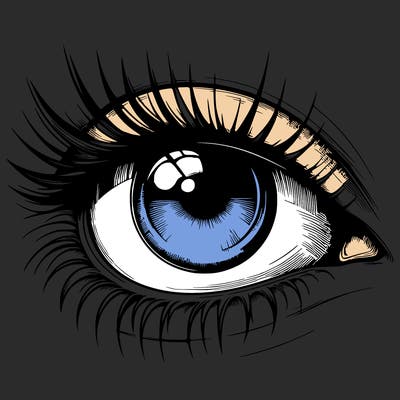 realistic eye