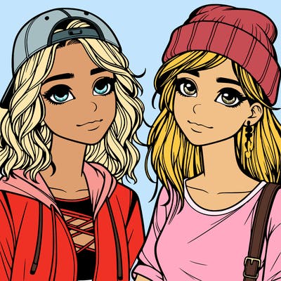 realistic teenager girls