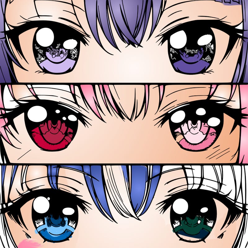 anime eyes