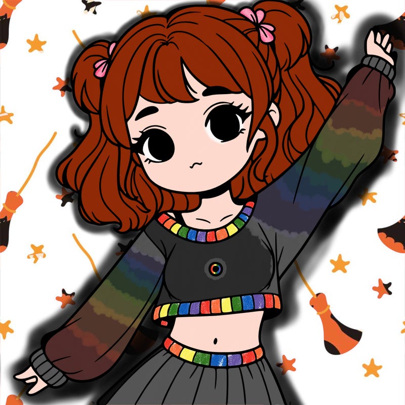 girl in a cute crop top