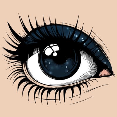 realistic eye