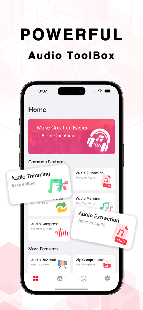 OcenAudio - Audio Editor Pro - OcenAudio Audio Editor Pro app interface displaying various audio editing tools and features