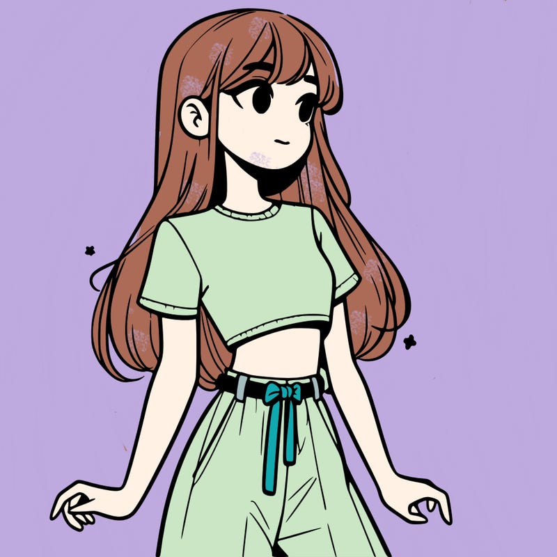 girl in a cute crop top
