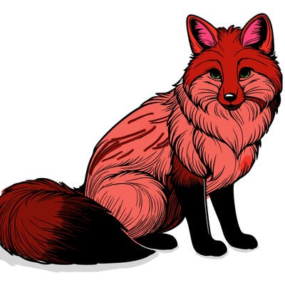 realistic fox