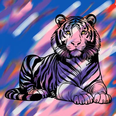 realistic tiger
