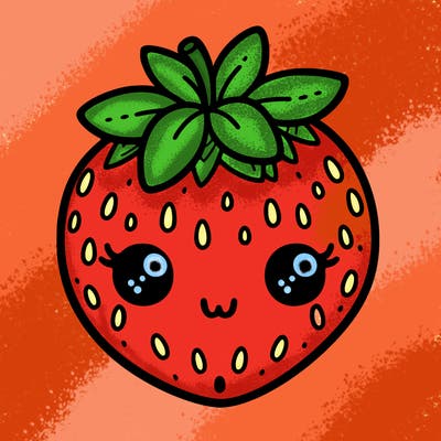 cute strawberry