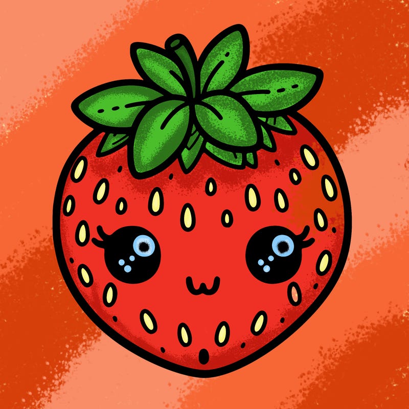 cute strawberry