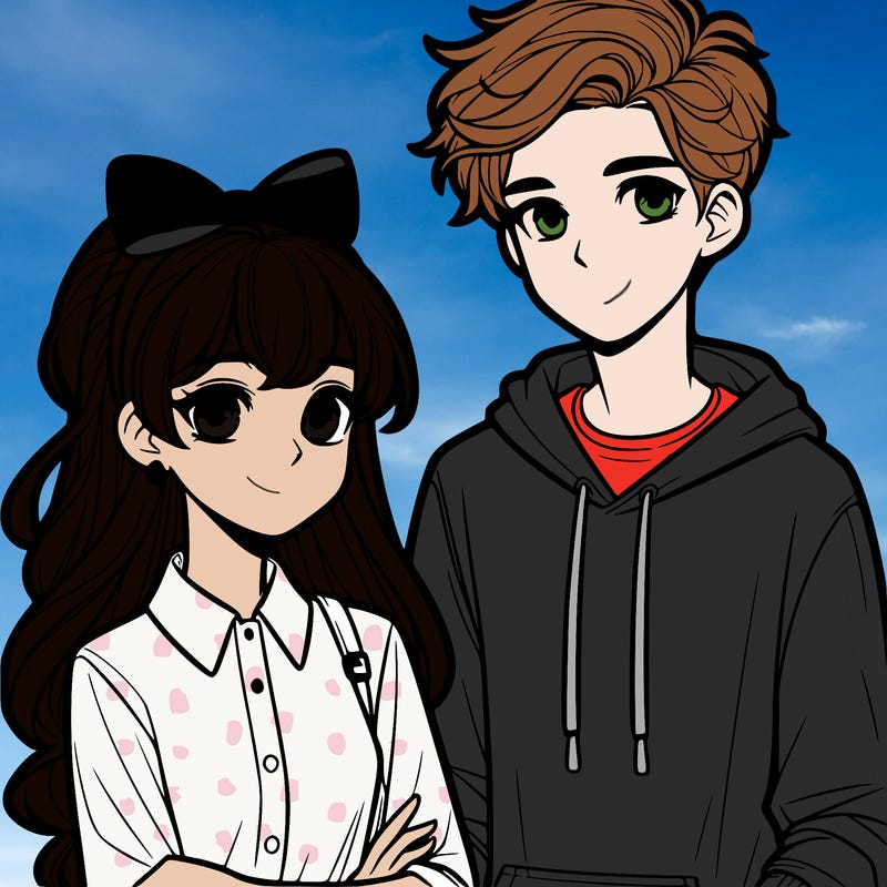 teen girl and teen boy