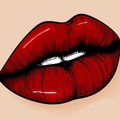 realistic lips