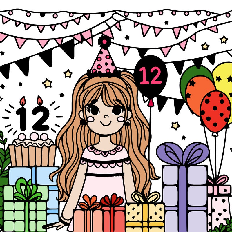 12 year old girl birthday