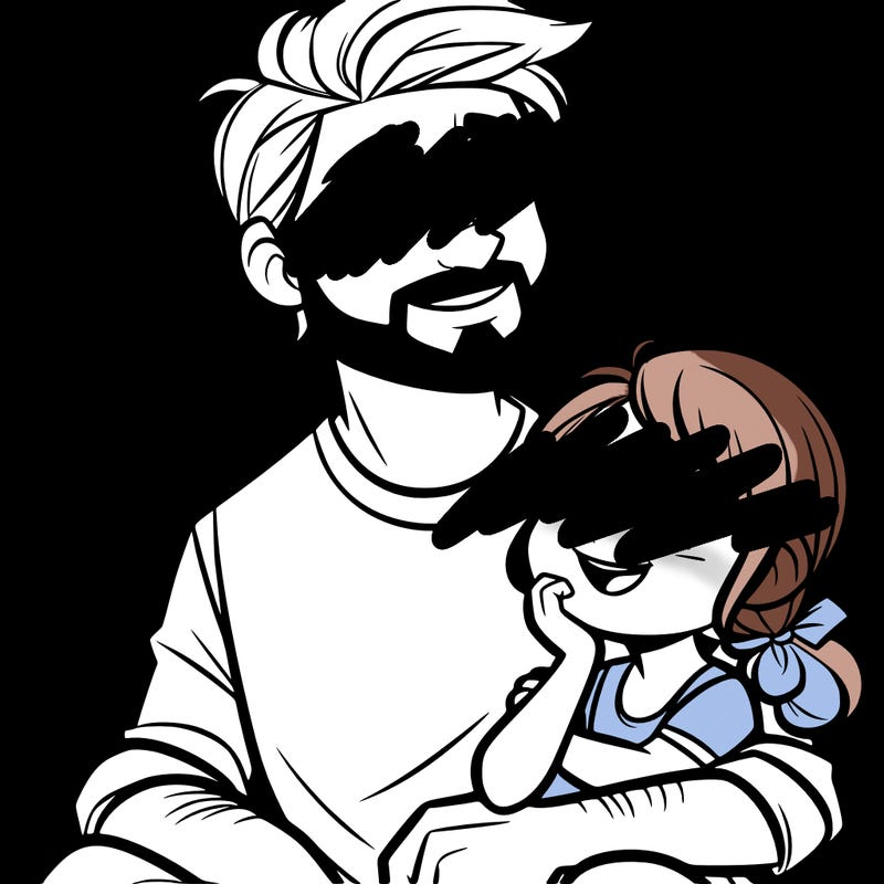 dad with his daughter