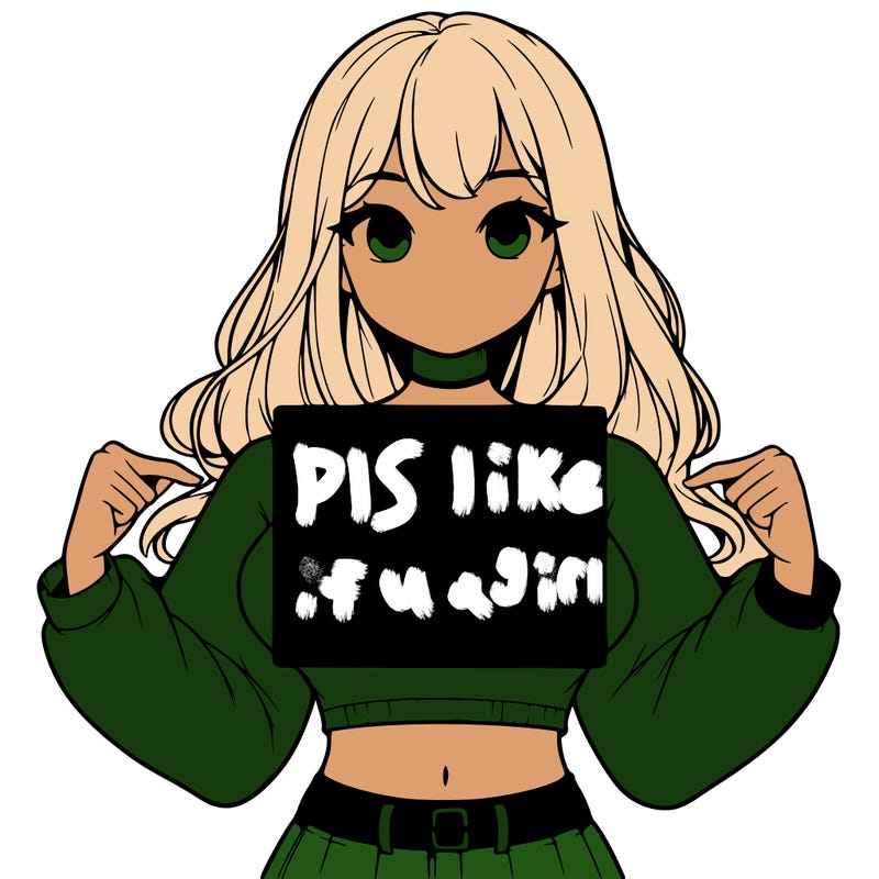 girl holding a blank sign in a long sleeve crop top