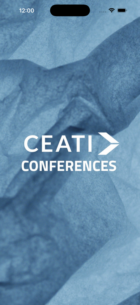 CEATI Conferences - CEATI Conferences app splash screen with logo
