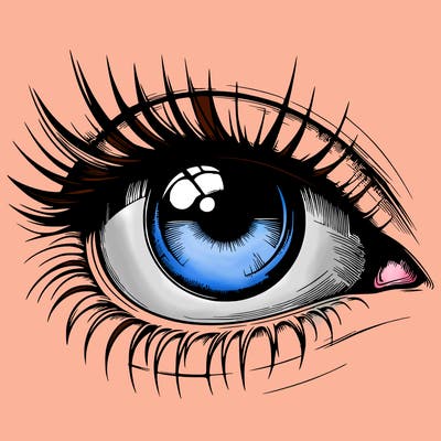 realistic eye