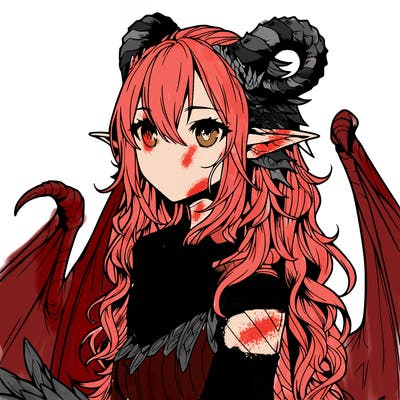 dragon girl realistic fantasy