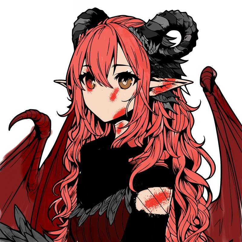 dragon girl realistic fantasy