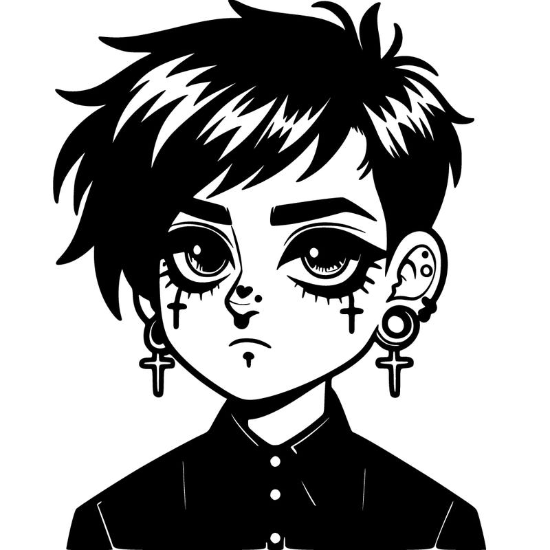 goth boy