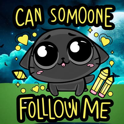 can someone please follow me?