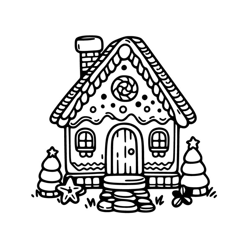 gingerbread house