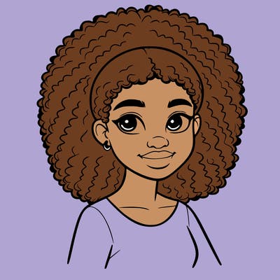 realistic black girl