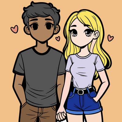 boyfriend and girlfriend